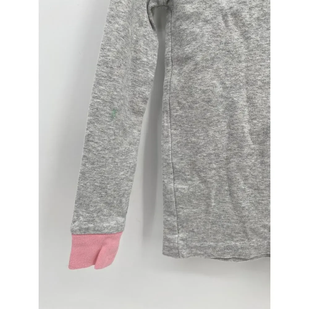 Kirkland Hedgehog gray long sleeve pajama top size 5